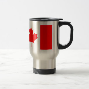 Caneca Térmica O Patriótico do Canadá é a bandeira canadense