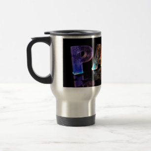 Caneca Térmica O Paul conhecido em 3D ilumina-se (a fotografia)