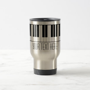 Caneca Térmica O piano conhecido feito sob encomenda fecha o