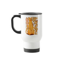 O quê? / Uma Ilustração De Gato Laranja