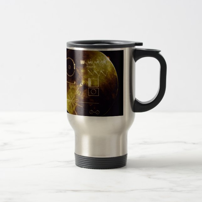 Caneca Térmica O registro dourado do explorador (Direita)