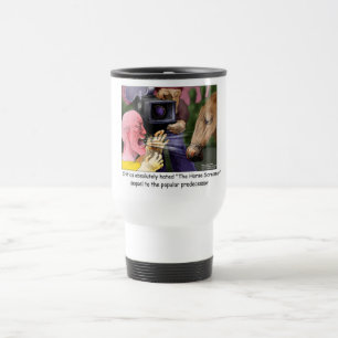 Caneca Térmica O Relinchador de Cavalos Camisetas Divertidas Pres