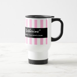 Caneca Térmica O rosa do ASSISTENTE do PROFESSOR impressionante