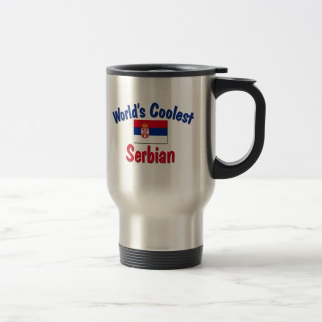 Caneca Térmica O sérvio o mais fresco (Direita)
