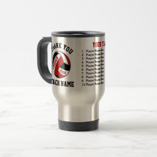 Caneca Térmica O vermelho e o preto personalizaram presentes do