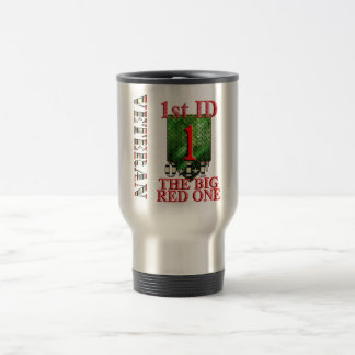 Caneca Térmica ø Vermelho grande um OIF da divisão de infantaria