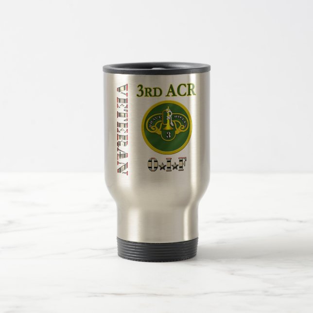 Caneca Térmica ó Veterano da cavalaria blindada OIF (Centro)