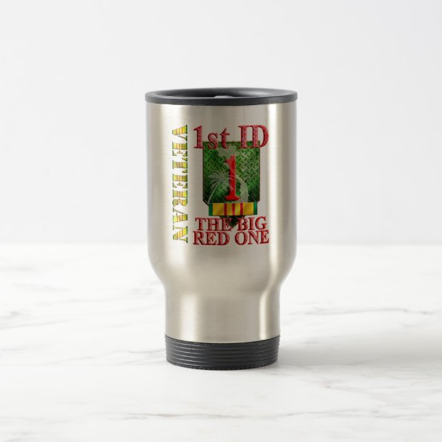Caneca Térmica ø Veterano de Vietnam da divisão de infantaria (Centro)