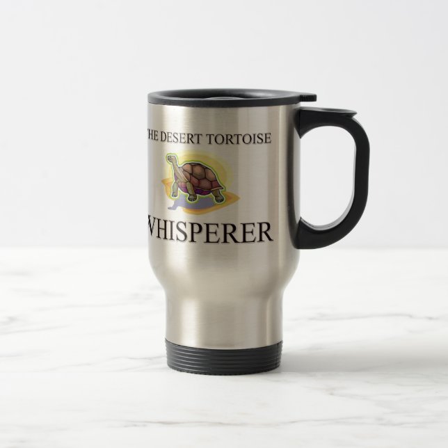 Caneca Térmica O Whisperer da tartaruga de deserto (Direita)