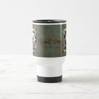 Caneca Térmica Obrigado - as patas de pedra - Dalmatian