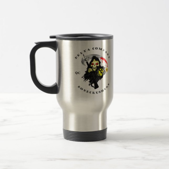 Caneca Térmica Obtenha sua bebida no estilo do QC (Esquerda)