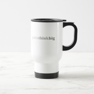 Caneca Térmica Obtido - "conseguiu pensar grande "