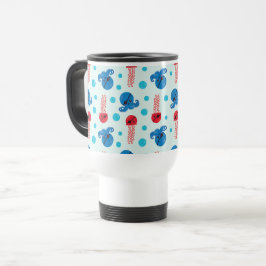 Caneca Térmica Octopus Pirata, Jellyfish Pirata, Animais do Mar