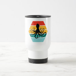 Caneca Térmica Octopus Squid Sea Creator Tentáculos Sunset