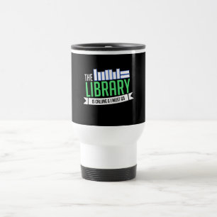 Caneca Térmica Oferta de Livros da Biblioteca Bibliotecária