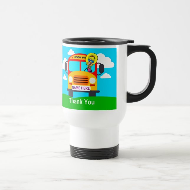 Caneca Térmica Ofertas de Apreciação de Driver de Barramento Pers (Direita)