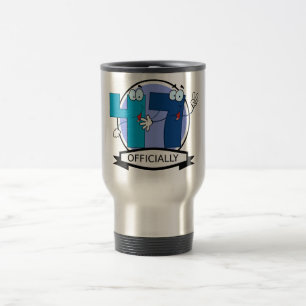 Caneca Térmica Oficialmente 47 Banner de Aniversário