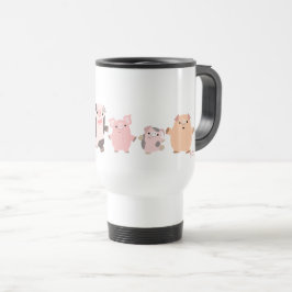 Caneca Térmica Oinky mug 2: o bando alegre da Viagem ao trabalho 