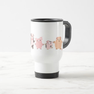 Caneca Térmica Oinky mug 2: o bando alegre da Viagem ao trabalho 