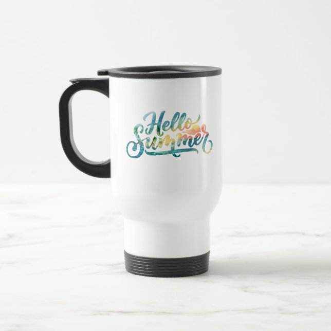 Caneca Térmica Olá Verão (Esquerda)