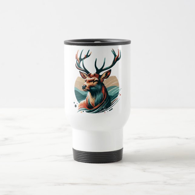 Caneca Térmica Olhar Sublime do Veado (Centro)