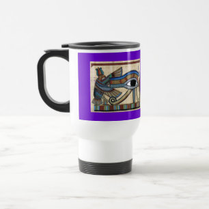 Caneca Térmica Olho de Horus Antigo Egípcio Art Mug