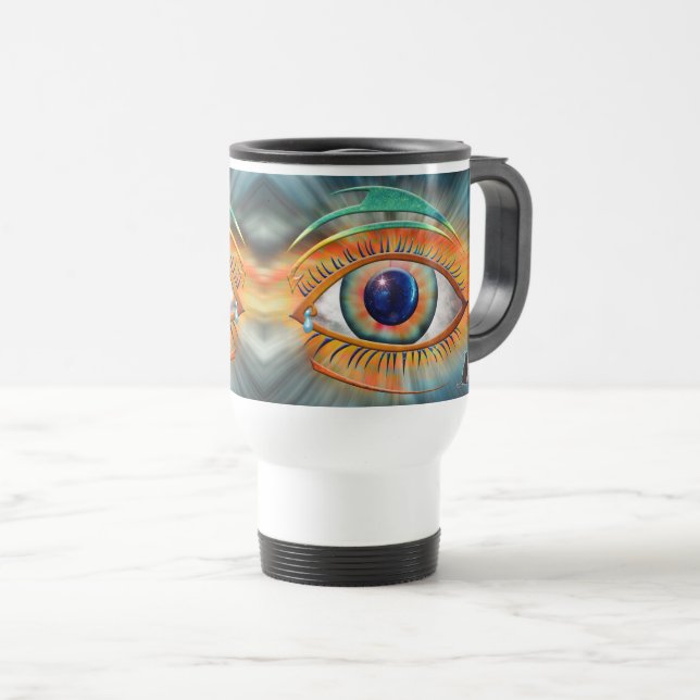 Caneca Térmica Olho de Odin (Frente Esquerda)