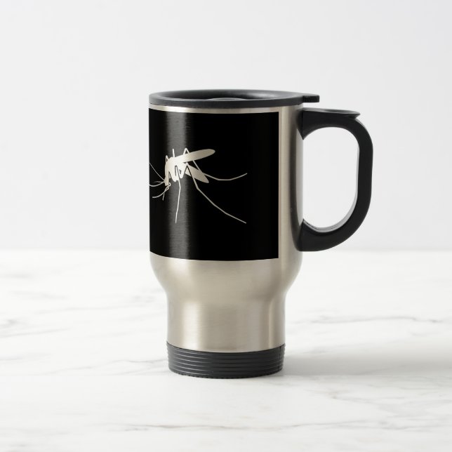 Caneca Térmica Opinião lateral do mosquito (Direita)