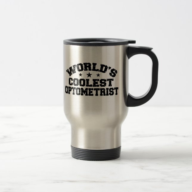 Caneca Térmica Optometrista mais fixe do mundo (Direita)