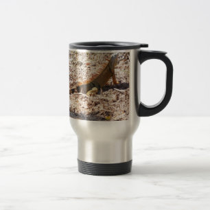 Caneca Térmica Orange Iguana caça