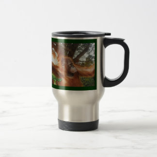 Caneca Térmica Orangutan & Borneo Jungle Wildlife Supporter Mug