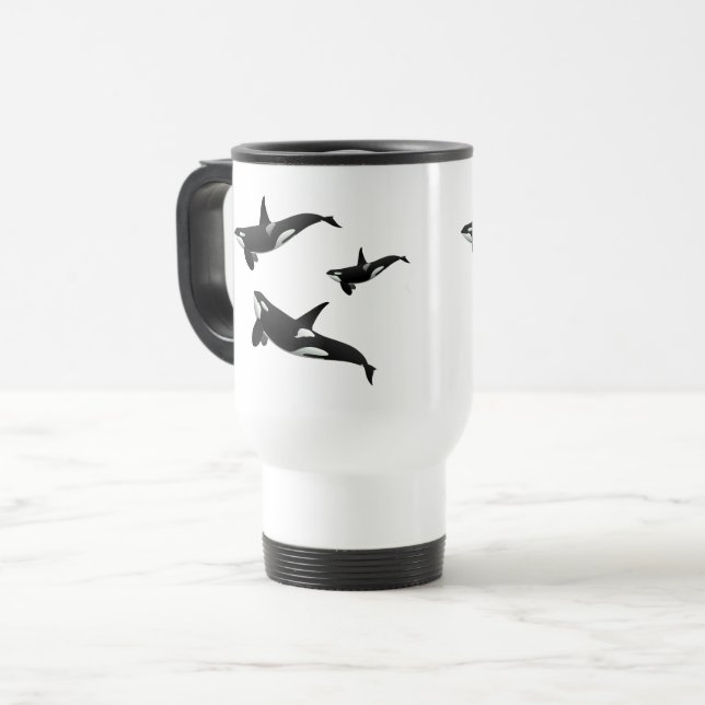 Caneca Térmica Orca (Frente Esquerda)