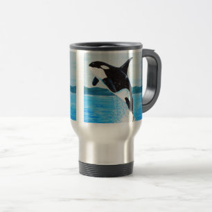 Caneca Térmica Orca Painting