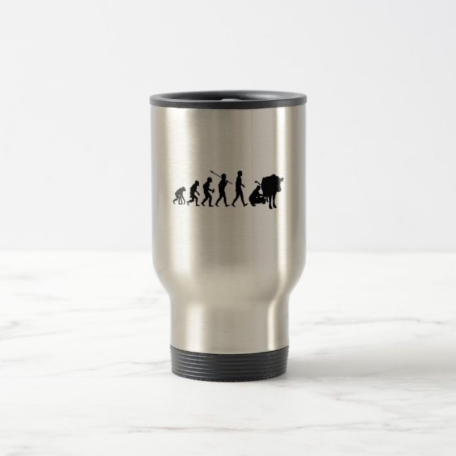 Caneca Térmica Ordenha da vaca (Centro)