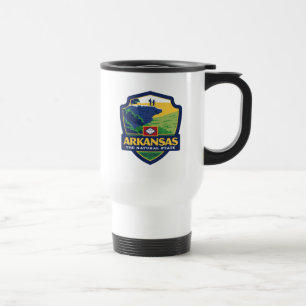Caneca Térmica Orgulho   Arkansas do estado