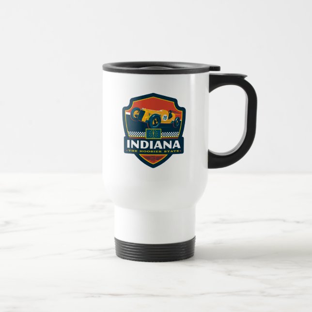 Caneca Térmica Orgulho Estatal | Indiana (Direita)