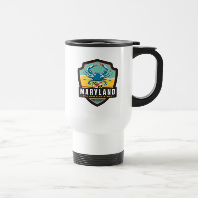 Caneca Térmica Orgulho Estatal | Maryland (Direita)