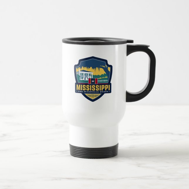 Caneca Térmica Orgulho Estatal | Mississippi (Direita)