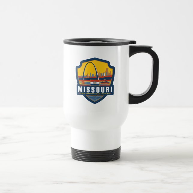 Caneca Térmica Orgulho Estatal | Missouri (Direita)