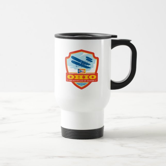 Caneca Térmica Orgulho Estatal | Ohio (Direita)