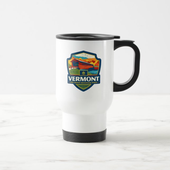 Caneca Térmica Orgulho Estatal | Vermont (Direita)