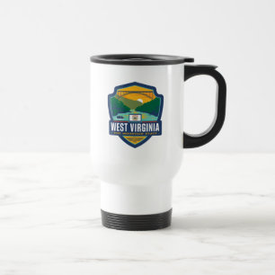 Caneca Térmica Orgulho Estatal   Virgínia Ocidental