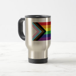 Caneca Térmica Orgulho gay Arco-Íris Sinalizador Progressivo LGBT