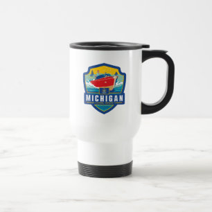Caneca Térmica Orgulho   Michigan do estado
