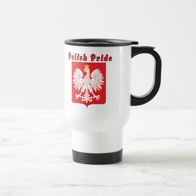 Caneca Térmica Orgulho polonês Eagle (Direita)