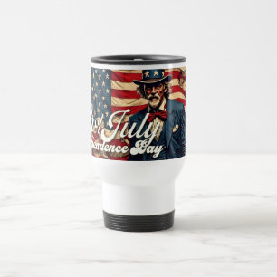 Caneca Térmica Orgulhosa Alma de 4 de julho