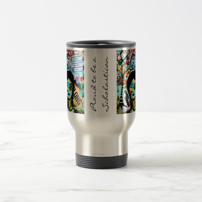 Caneca Térmica Orgulhoso ser um Scholastican (Centro)