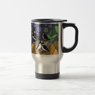 Caneca Térmica Original impressionante do abstrato da arte do