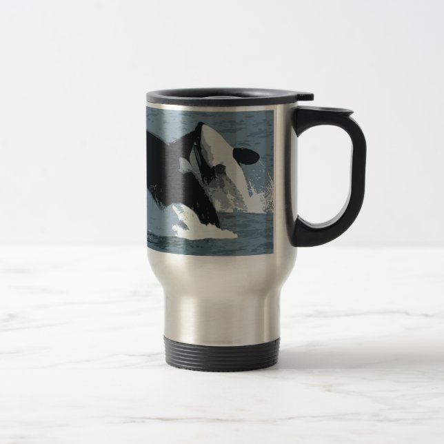 Caneca Térmica Orka Whale (Direita)