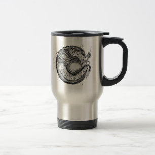 Caneca Térmica Ornamental do dragão